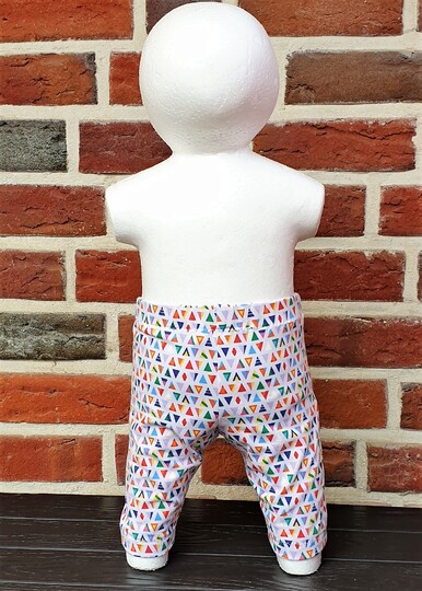 Lena Baby Pants – Long Baby Pants with Elastic Waistband EU 44–98 / US 0–3T