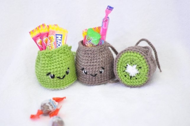 Crochet Pattern "Little Fruits" – giftbags *easy* - Image 7