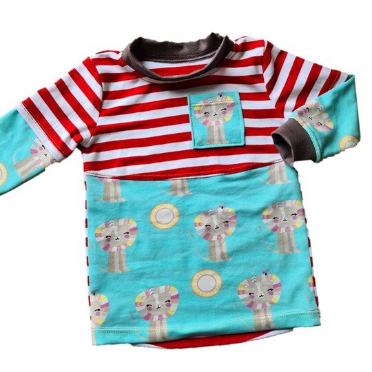 Kinderhoodie Luca Gr. 86-140 Schnittmuster und Nähanleitung