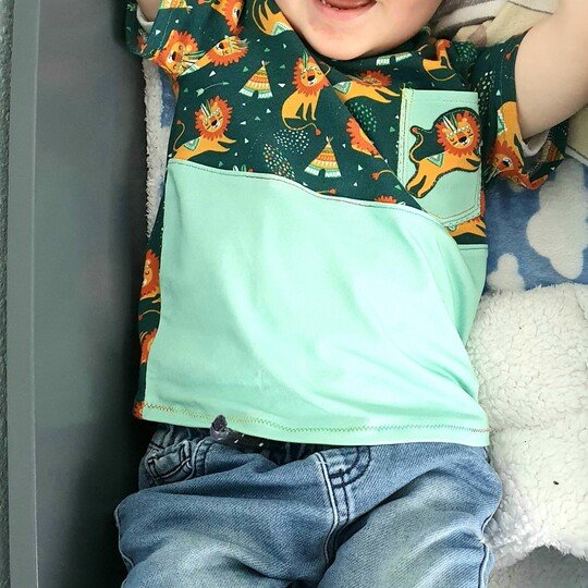 Kinderhoodie Luca Gr. 86-140 Schnittmuster und Nähanleitung