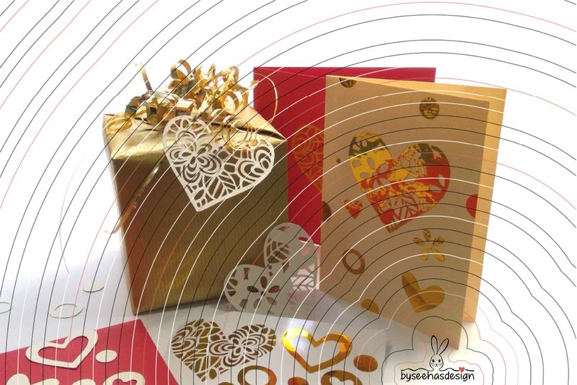 Herz Blumen Plotterdatei SVG DXF