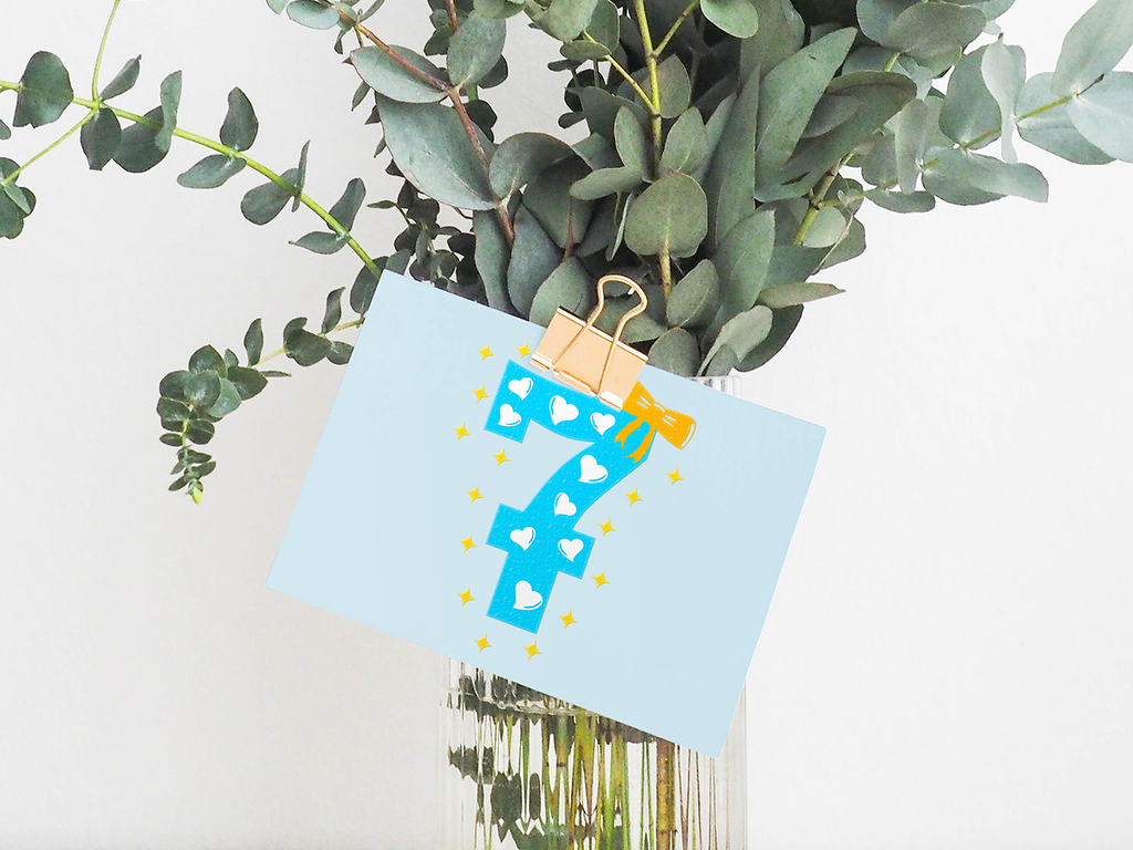 Plotterdatei "Sieben"