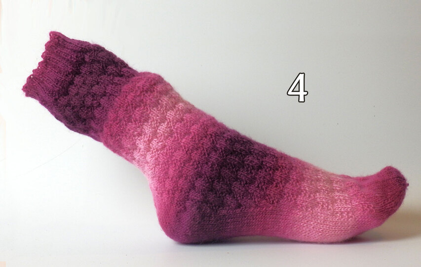 Super-Ferse: Versetzte Rippen