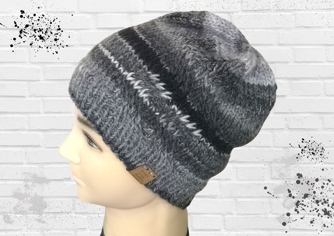 Strickanleitung Mütze  Stairs  einfaches Muster, viele Größen, Anfänger