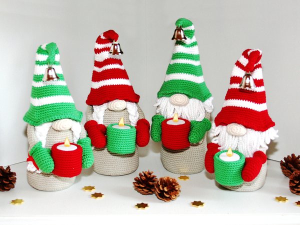 Candle Gnome - Decoration - Crochet Pattern