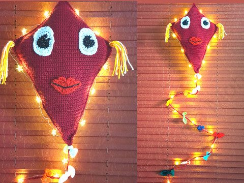 Anleitung großer Herbstdrache „shining dragon“ Fensterdeko mit Beleuchtung