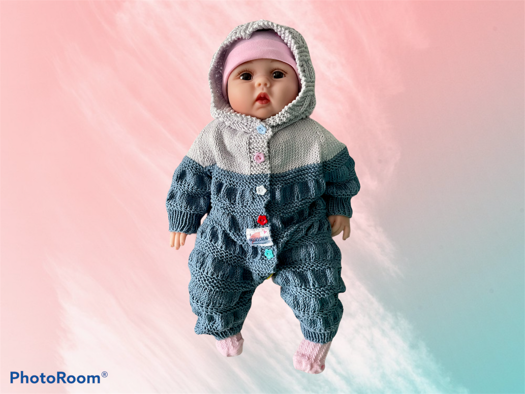 Fusselchens 1. Overall - Strickanleitung