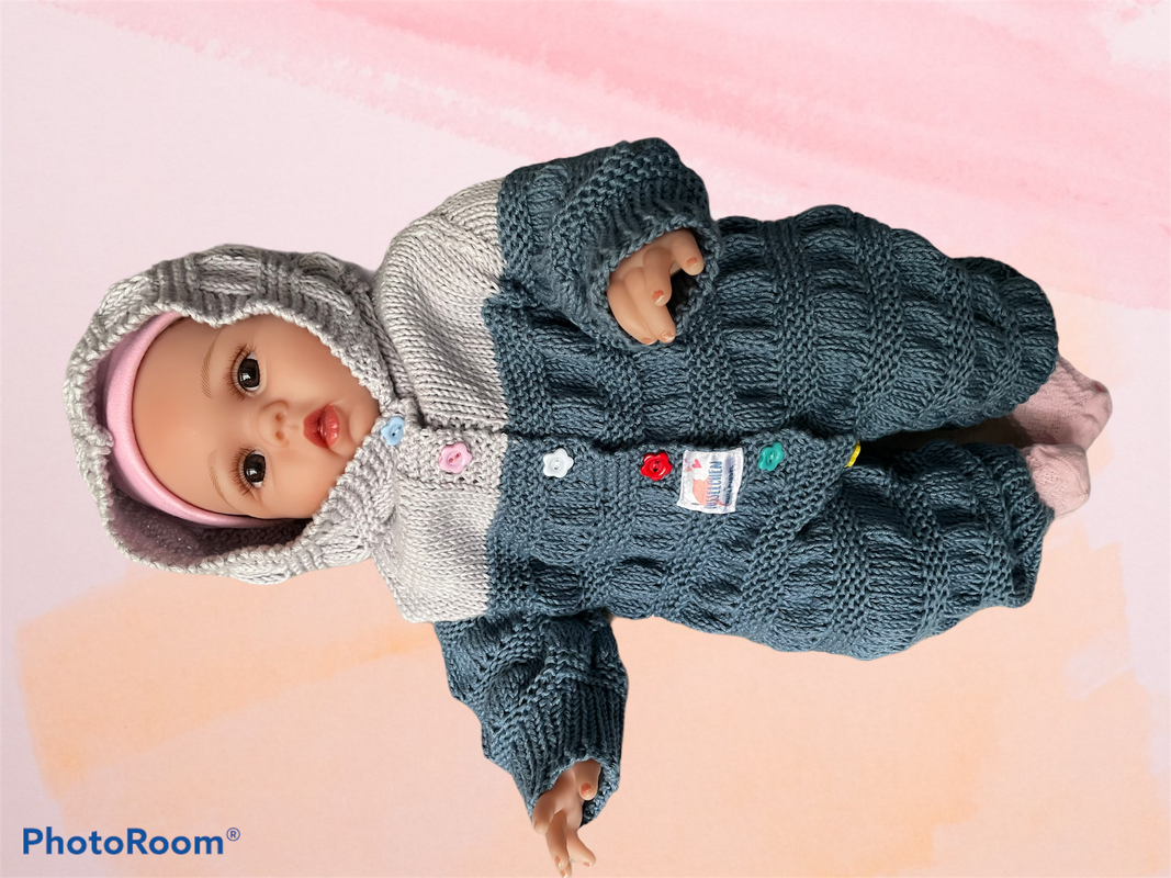 Fusselchens 1. Overall - Strickanleitung