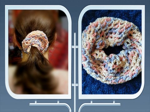 Häkelanleitung Haarband - Haargummi für alle Anlässe - einfach