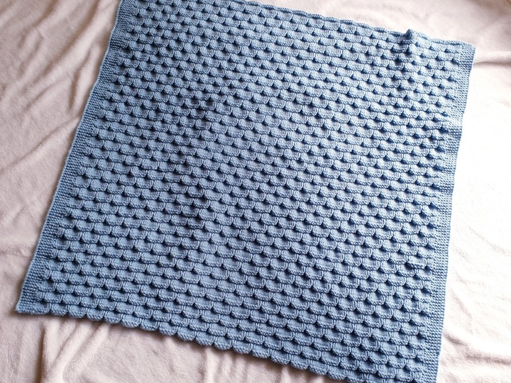 Strickanleitung Babydecke