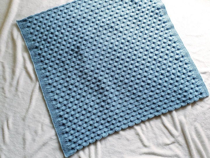 Strickanleitung Babydecke