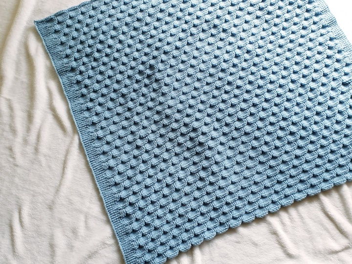 Strickanleitung Babydecke