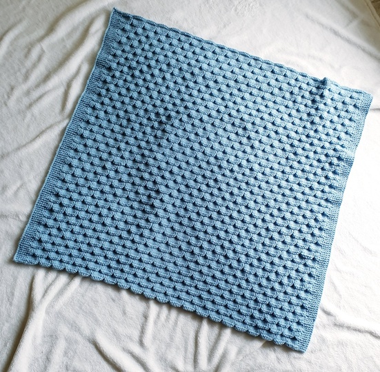 Strickanleitung Babydecke