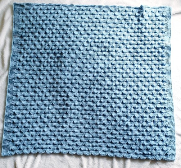 Strickanleitung Babydecke , Krabbeldecke, Spieldecke, Plaid   #289