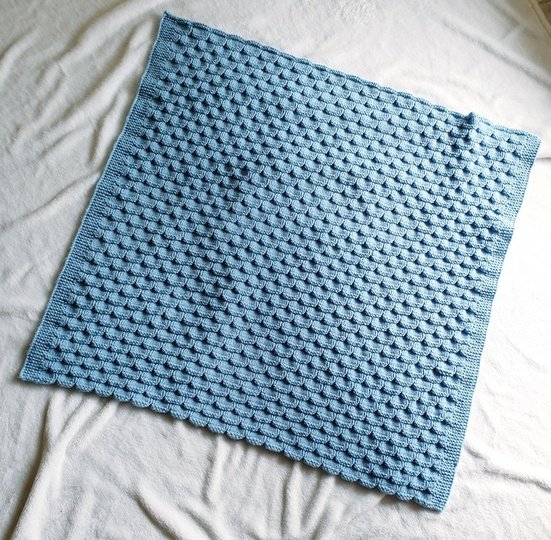 Strickanleitung Babydecke , Krabbeldecke, Spieldecke, Plaid   #289