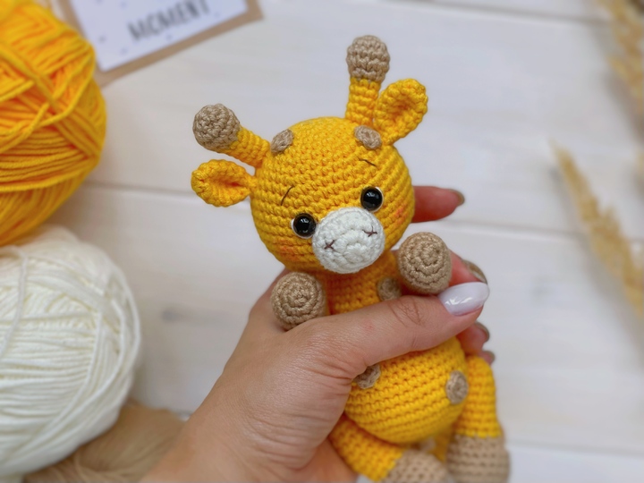 Safari Giraffe Häkelanleitung Amigurumi PDF