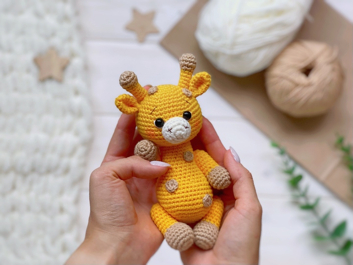 Safari Giraffe Häkelanleitung Amigurumi PDF