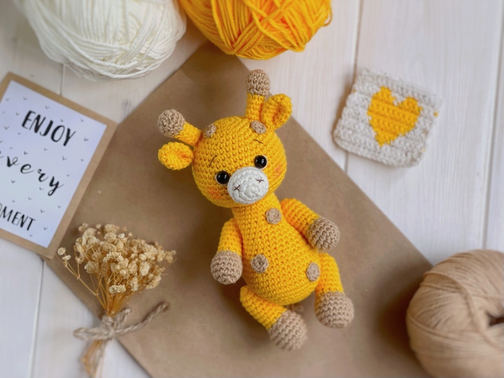 Safari Giraffe Häkelanleitung Amigurumi PDF