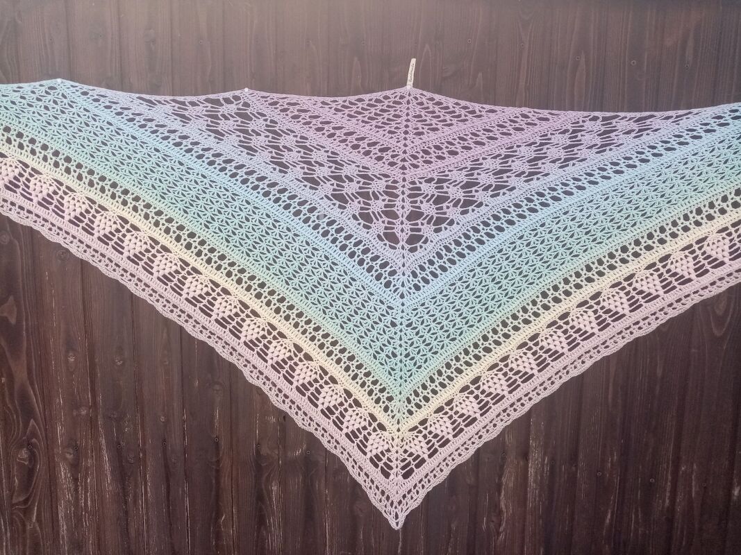 Häkelanleitung - Tuch "Farinja" - Bild 2