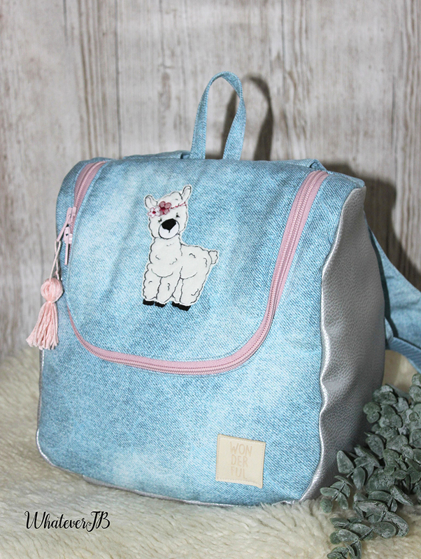 Tasche "KlappAuf" (Nähanleitung und Schnittmuster in 3 Größen)