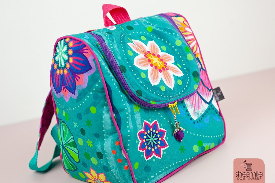 Tasche "KlappAuf" (Nähanleitung und Schnittmuster in 3 Größen) - Bild 4