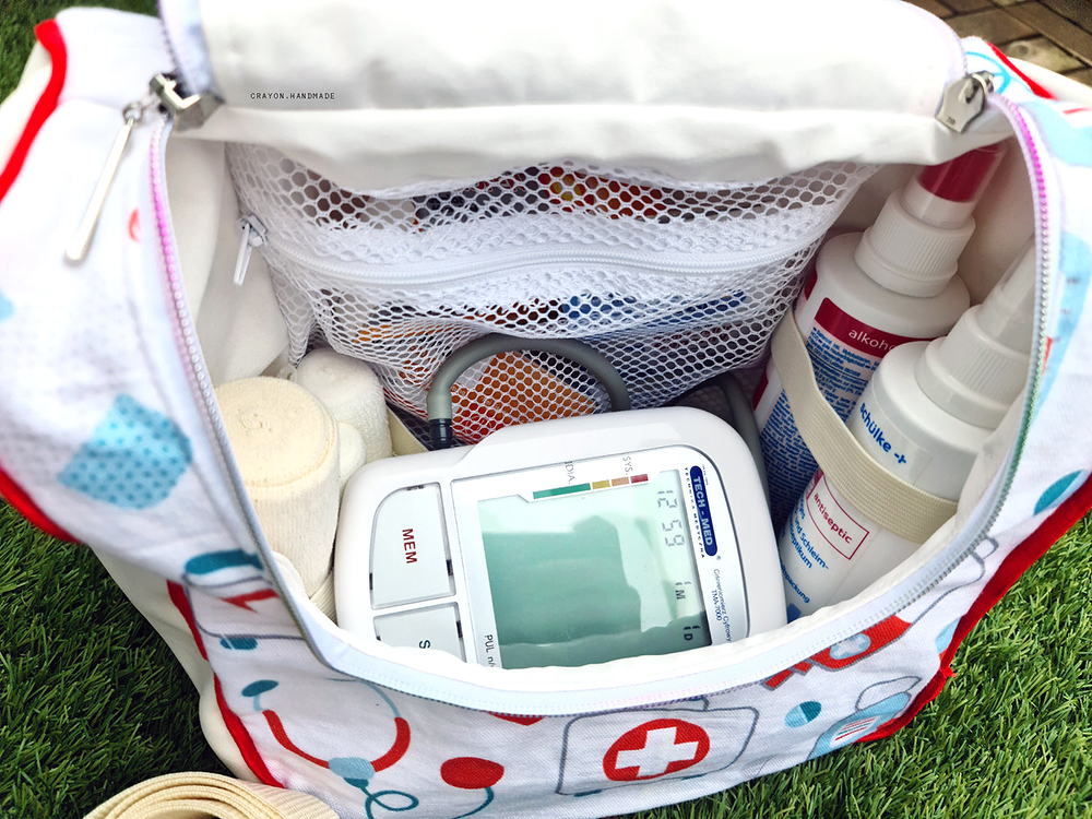 Tasche "KlappAuf" (Nähanleitung und Schnittmuster in 3 Größen)