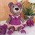 Miss Violett - Häkelanleitung Teddybär
