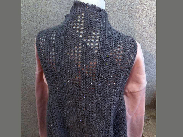 Weste " Half ´N´Half " - alle Größen - auch für Anfänger