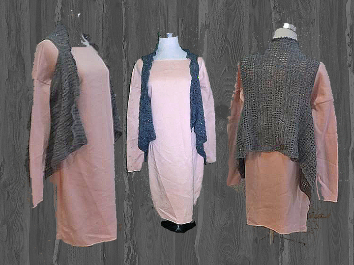 Weste " Half ´N´Half " - alle Größen - auch für Anfänger