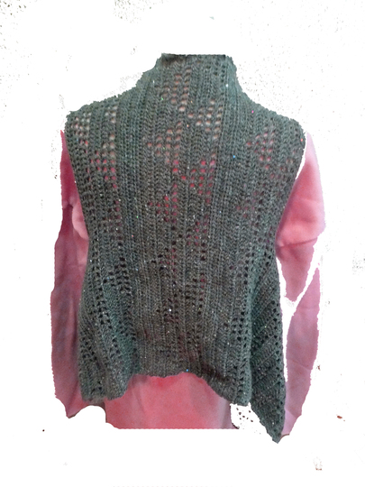 Weste " Half ´N´Half " - alle Größen - auch für Anfänger