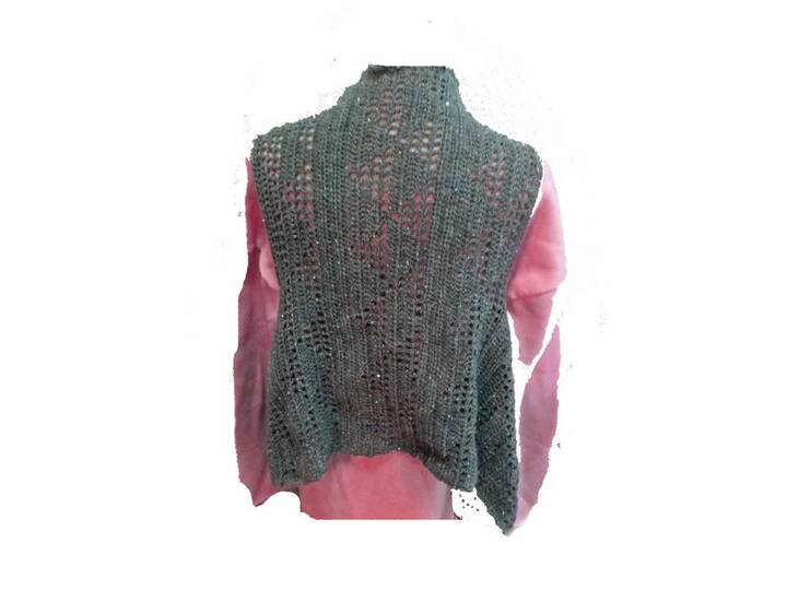 Weste " Half ´N´Half " - alle Größen - auch für Anfänger