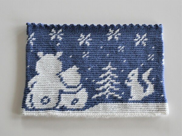 Crochet Pattern Cowl "Winterdream"
