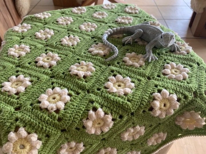 Mitwachsende Babydecke Blütenmeer