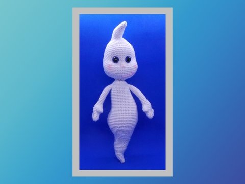 Häkelanleitung Gespenst Gina