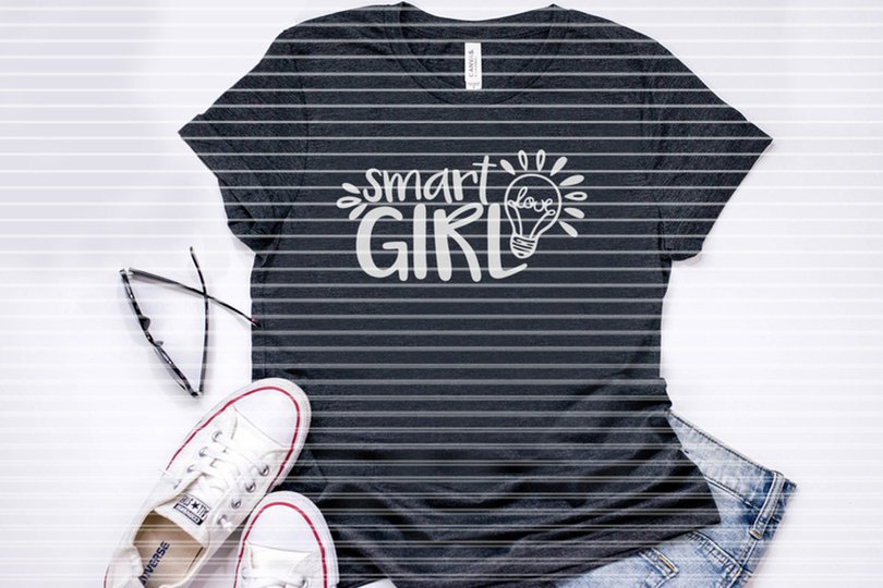 smart Girl Plotterdatei SVG DXF