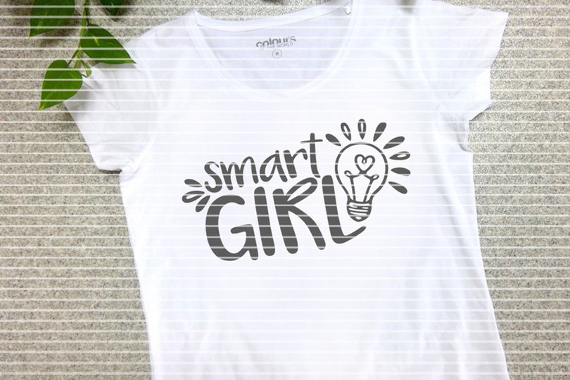 smart Girl Plotterdatei SVG DXF