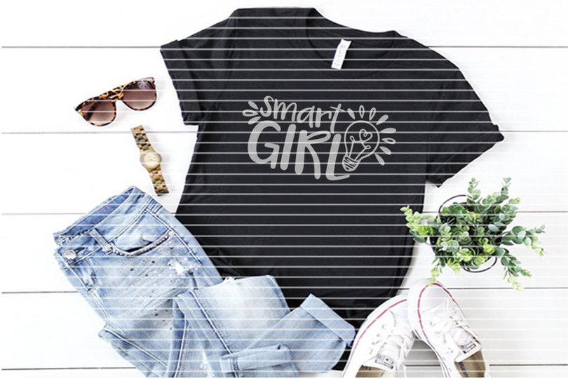 smart Girl Plotterdatei SVG DXF