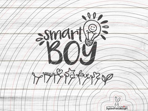 smart Boy Plotterdatei SVG DXF