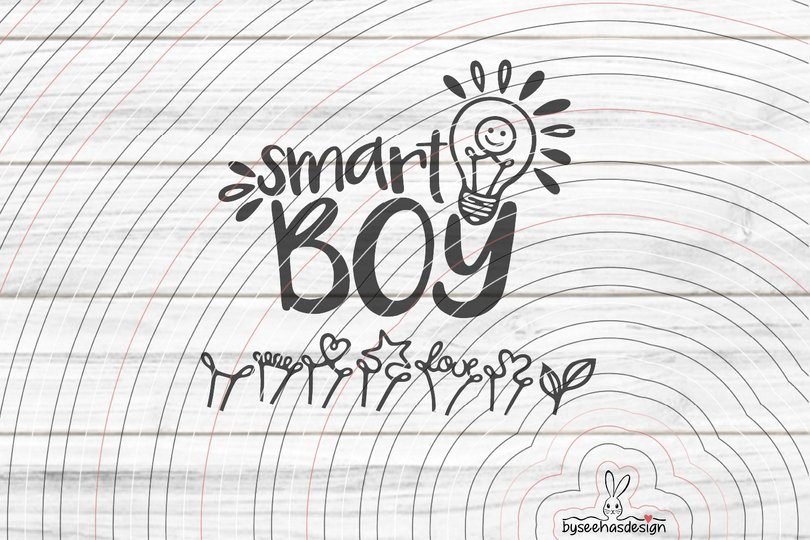 smart Boy Plotterdatei SVG DXF