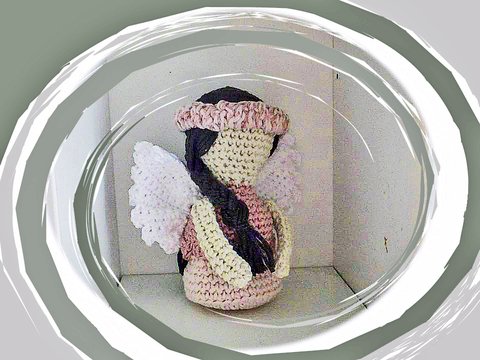 Engel - Häkelanleitung dekorativer Engel - auch für Anfänger