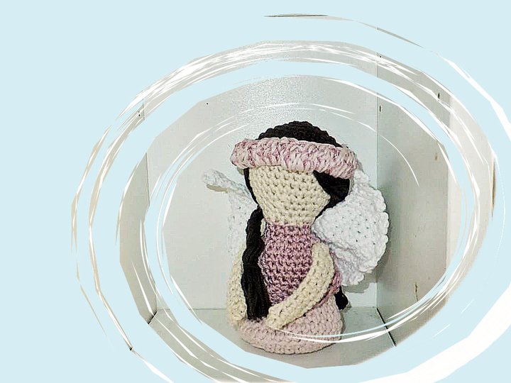 Engel - Häkelanleitung dekorativer Engel - auch für Anfänger