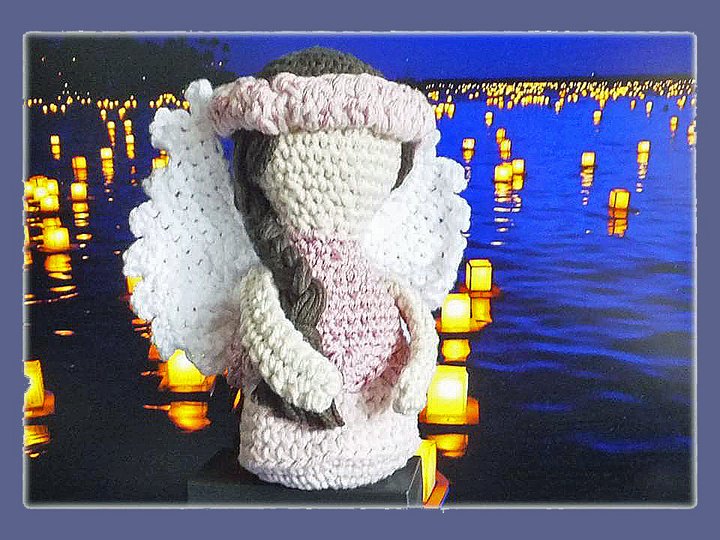 Engel - Häkelanleitung dekorativer Engel - auch für Anfänger