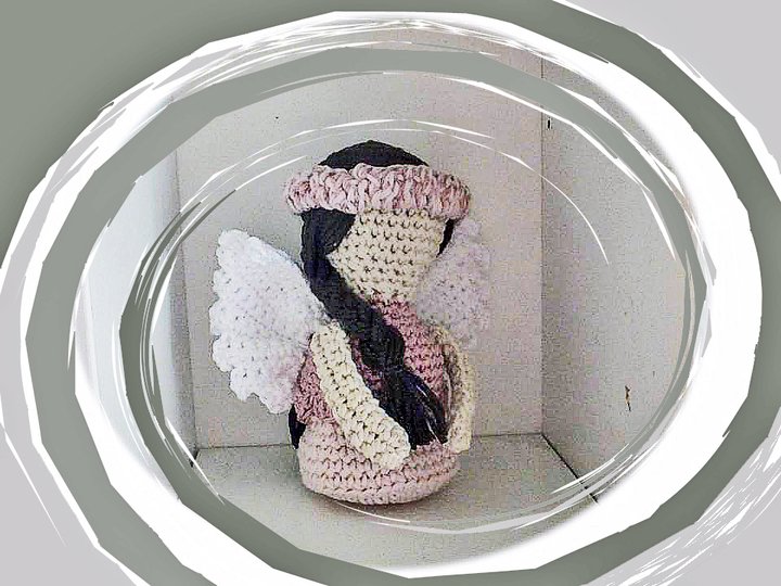 Engel - Häkelanleitung dekorativer Engel - auch für Anfänger