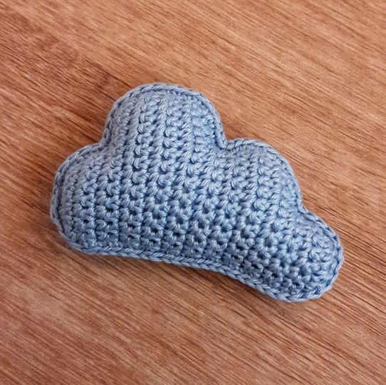 Häkelanleitung kleine Wolke