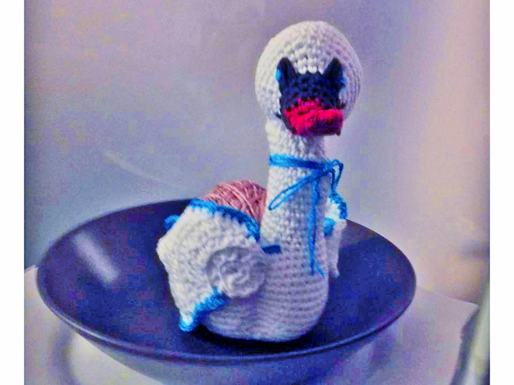 Schwanennest - Tischdekoration - Taufe Hochzeit -