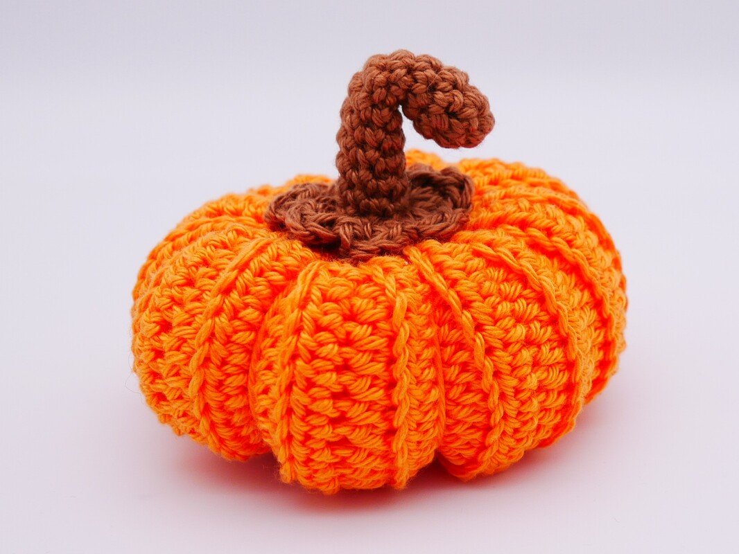 Kürbis mit Blatt in vielen Größen - Bild 2