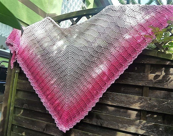 "Malawi" flaches Dreieckstuch - Häkelanleitung - Bild 17