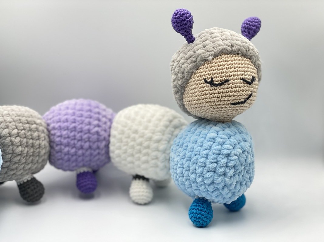 Crochet Pattern - Caterpillar "Piet" - Image 5