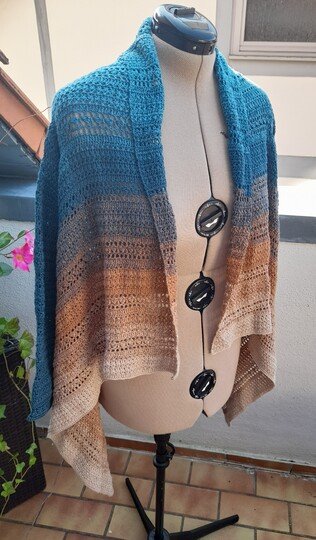 Häkelanleitung - Zipfeljacke "Isabel"