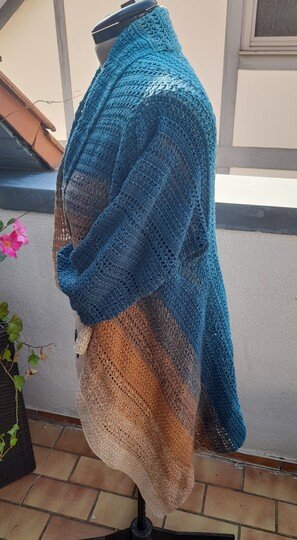 Häkelanleitung - Zipfeljacke "Isabel"